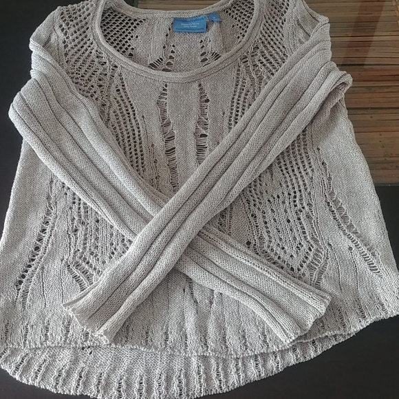 Vera Wang Crocheted Sweater - Picture 3 of 5